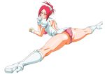  anus ass blush censored gloves high_heels nurse panties pink_panties pussy red_hair rumble_fish split splits underwear uniform 