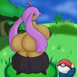  arm_hair armless big_breasts big_butt body_hair breasts brown_body butt butt_grab elemental_creature elemental_humanoid felestell female first_person_view flora_fauna food forest forest_background fruit gourgeist hair hand_on_butt hi_res huge_breasts huge_butt humanoid nature nature_background nintendo plant plant_humanoid pok&eacute;ball pok&eacute;mon pok&eacute;mon_(species) pumpkin purple_hair shiny_pok&eacute;mon signature solo standing tagme tree video_games yellow_eyes 