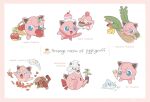 &gt;_o :p alcremie apple applin banana basket blue_eyes border character_name closed_eyes closed_mouth commentary_request drooling fire flower food food_on_face frown fruit happi_xfyg heart heatmor holding holding_food holding_fruit ice_cream ice_cream_cone jigglypuff no_humans one_eye_closed open_mouth paper plate pokemon pokemon_(creature) pudding reaching sleeping slurpuff smile tearing_up tongue tongue_out tropius u_u vanillite white_background 