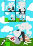  absurd_res comic elemental_creature flora_fauna growth hi_res legendary legendary_pok&eacute;mon liechi liechisenshi macro mario_bros mario_mushroom nintendo piranha_plant plant pok&eacute;mon pok&eacute;mon_(species) reshiram video_games ych_(character) 