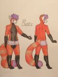  ailurid anthro character_rustypawz low_res mammal nonbinary red_panda reff_(rustypawz) unknown_artist 