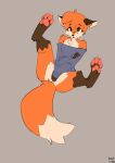  bottomless canid canine clothed clothing female fox foxboy83 foxgirl83 hi_res mammal teasing tootaloo 