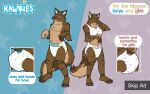  16:10 anthro biped blepishepi blue_diaper blue_eyes brown_body brown_ears brown_fingers brown_fur brown_hair brown_tail cheek_tuft chest_tuft claws compression_artifacts diaper duo elbow_tufts english_text facial_tuft fangs felid female front_view fur green_diaper hair hi_res infantilism male mammal multicolored_diaper pattern_diaper pink_diaper pink_eyes short_hair shoulder_tuft standing striped_arms striped_body striped_fur striped_legs stripes tan_body tan_fingers tan_fur tan_tail text tuft whiskers white_claws widescreen yellow_diaper 
