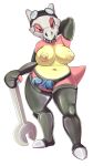  belt big_breasts breasts clothing collar cubone dildo dominant dominant_female eyewear female gloves goggles handwear hi_res infycharmander_(character) latex_gloves latex_stockings nintendo nipples pok&eacute;mon pok&eacute;mon_(species) rubber_stockings sex_toy solo strapon thick_thighs video_games zody300 