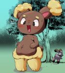 after_sex blush bodily_fluids breasts brown_body brown_fur buneary child cottontail cum cum_in_pussy cum_inside duo escape female feral fur genital_fluids genitals grass hi_res looking_down nintendo nipples nude open_mouth plant pok&eacute;mon pok&eacute;mon_(species) pussy running small_breasts surprise surprised_expression tree video_games yellow_body yellow_fur young 