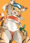  2022 4_fingers anthro blonde_hair blush breasts brown_body brown_fur brown_hair cheek_tuft chest_tuft claws clothed clothing cute_fangs eyebrows eyewear facial_tuft felid female finger_claws fingers fur goggles green_eyes gris_swimsuit hair happy hi_res inner_ear_fluff kemono looking_at_viewer low-angle_view mammal meme meme_clothing mia_(world_flipper) multicolored_body multicolored_ears multicolored_fur multicolored_hair multicolored_tail one-piece_swimsuit one_eye_closed open_mouth open_smile pantherine portrait smile smiling_at_viewer solo swimwear thick_eyebrows thick_thighs three-quarter_portrait tiger tongue translucent translucent_clothing translucent_swimwear tuft under_boob white_body white_fur white_hair wink world_flipper yatosuke yellow_body yellow_fur 