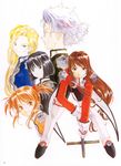  coquelicot erica_fontaine glycine_bleumer kitaoji_hanabi lobelia_carlini sakura_taisen sakura_taisen_iii 