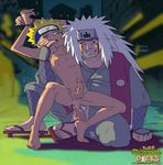  age_difference anal clothed_on_nude cum_inside jiraiya jpeg_artifacts male naruto nude outdoors penis rape tied uzumaki_naruto yaoi 