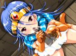  blowjob blush breasts chunsoft cleavage cum dragon_quest dragon_quest_iii enix fellatio nipples oral sage_(dq3) tears 