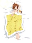  absurdres bed boco futon girls_und_panzer highres key_(gaigaigai123) nishizumi_miho 