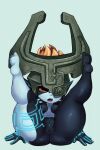  2022 absurd_res anus breasts cranihum digital_media_(artwork) feet female fingers genitals hi_res humanoid humanoid_feet legs_up looking_at_viewer midna nintendo open_mouth pussy spread_legs spreading the_legend_of_zelda toes twili twilight_princess video_games 