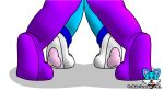  anthro blue_bery blue_body dragon duo felid feline leg_focus male male/male mammal off_screen purblube_scramble-prll purple_body purple_scram rear_view white_body 
