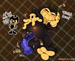  anal anal_penetration bendy_and_the_ink_machine bendy_the_dancing_demon dildo dildo_in_ass dildo_insertion male penetration sex_toy sex_toy_in_ass sex_toy_insertion solo video_games 