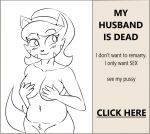  advertisement anthro blush collarbone covering covering_breasts domestic_cat english_text eyelashes felid feline felis female fingers gold-white-kott hair mammal mature_anthro mature_female monochrome mrs._katswell navel nickelodeon smile solo t.u.f.f._puppy text 