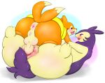  anal anal_penetration anus balls bboing duo feral floatzel from_front_position genitals hi_res hisuian_typhlosion humanoid_genitalia humanoid_penis lying male male/male missionary_position nintendo on_back penetration penis pok&eacute;mon pok&eacute;mon_(species) puffy_anus regional_form_(pok&eacute;mon) sex size_difference small_dom_big_sub typhlosion video_games 