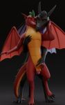 3d_(artwork) absurd_res american_dragon:_jake_long anthro balls black_body black_scales blender_(software) dark_dragon_(american_dragon) digital_media_(artwork) disney dragon duo from_behind_position frottage genitals hand_on_chest hand_on_face hand_on_penis hi_res humanoid_genitalia jake_long male male/male multicolored_body no-name-no-problem one_leg_up penis purple_body purple_scales raised_leg red_body red_eyes red_scales scales scalie sex size_difference spread_wings standing tail_aside two_tone_body western_dragon wings yellow_body yellow_scales 