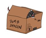  anthro boratthederg_(character) box container dragon hi_res lordlcarlo_(artist) male solo 