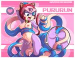  &lt;3 &lt;3_eyes anal anal_penetration anthro bell bell_collar bodily_fluids collar cum cum_in_ass cum_in_pussy cum_inside cutaway domestic_cat duo felid feline felis female genital_fluids mammal nude open_mouth open_smile penetration polly_esther samurai_pizza_cats skajrzombie smile snaggle_tooth sweat tentacle_bondage tentacle_monster tentacle_sex tentacles vaginal vaginal_penetration 