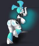  absurd_res anus bent_over big_breasts bottomless breasts butt clothed clothing female genitals hi_res high_heels huge_breasts humanoid jenny_wakeman looking_back machine maid_uniform my_life_as_a_teenage_robot nickelodeon not_furry pussy robot robot_humanoid smile solo topless uniform wallyroo 