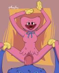  animated anthro duo female hi_res huggy_wuggy kissy_missy male male/female mandyfoxy penetration poppy_playtime vaginal vaginal_penetration 