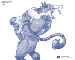  69_position anthro anus ball_suck balls biceps big_arms big_balls big_forearms big_muscles big_penis bigboy bulge butt clothed clothed/nude clothing duo erection facial_hair fellatio forearms genitals hotsatyr huge_penis human human_on_anthro incineroar interspecies larger_male loincloth_only male male/male mammal mask mask_only muscular muscular_male nintendo nipples nude oral penile penis pok&eacute;mon pok&eacute;mon_(species) pokemon_(anime) sex size_difference smaller_male smile standing standing_sex sucking teeth_showing text url vein veiny_penis video_games 