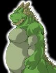  2014 anthro asian_mythology bbn belly big_belly dragon east_asian_mythology eastern_dragon green_body kemono male morenatsu musclegut mythology overweight overweight_male solo tappei_(morenatsu) unavailable_at_source video_games visual_novel 