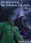  comic cyoa green_body green_skin hi_res humanoid kondar male mohawk muscular orc rickleone skyhorn&#039;s_adventures 