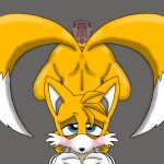  anal blue_eyes canid canine cute_expression dildo doggystyle duo fellatio fox from_behind_position genitals holding_penis looking_at_viewer male male/male mammal miles_prower oral penile penis sega sex sex_toy solo sonic_the_hedgehog sonic_the_hedgehog_(series) spanky15 yellow_body 