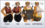  absurd_res anthro big_breasts breasts curtain_call_challenge dreamworks felid female genitals hi_res huge_breasts kung_fu_panda mammal master_tigress nipples pancarta pantherine pussy solo tiger 