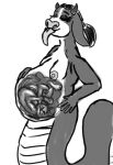  anthro anus belly big_belly black_and_white bovid bovine breasts cattle digestion domestic_cat duo eyelashes felid feline felis female female/female genitals hair hi_res horn internal long_tongue mammal monochrome nipples ophiotaurus oral_vore ponytail predator/prey pussy reptile scales scalie size_difference sketch snake tongue vampirsttg vore 