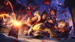  animal_ears bag biceps black_hair bow bowtie breasts cat_ears china_dress chinese_clothes chinese_lantern_(plant) chinese_new_year city cleavage closed_eyes coin crossed_arms diana_(league_of_legends) dress festival firecracker_diana firecracker_sett firecracker_tristana firecracker_xin_zhao fireworks gauntlets hat helmet highres jacket lantern league_of_legends lionsong long_hair long_sleeves manly muscular muscular_male night night_sky official_art one_eye_closed open_mouth outdoors pants ponytail poro_(league_of_legends) red_hair sett_(league_of_legends) shoes shoulder_pads sky sleeveless smile squatting teemo tight tight_pants tristana v veins veiny_arms white_fur white_hair xin_zhao yordle 