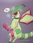  blush blush_lines bodily_fluids dragon flygon genital_fluids hi_res knot lepetithusky male nintendo penetrable_sex_toy pok&eacute;mon pok&eacute;mon_(species) precum sex_toy solo video_games 