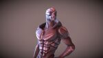  16:9 alien blender_(disambiguation) hi_res male mass_effect model solo turian unknown_artist video_games widescreen 