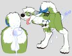  absurd_res anal anal_penetration anthro anus blue_body blue_fur bodily_fluids canid canine canis cum cum_in_ass cum_inside domestic_dog ejaculation eyes_closed fur genital_fluids green_body green_fur grey_body grey_fur hi_res husky knot magic male mammal non-euclidean_masturbation non-euclidean_sex nordic_sled_dog onomatopoeia orgasm orgasm_face paws penetration plushie raised_tail selfcest sex simple_background solo solo_focus sound_effects spitz square_crossover text tongue tongue_out toxic_soda voodoo voodoo_doll voodoo_penetration white_body white_fur zelenyy 