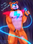 absurd_res animatronic bara_tiddies five_nights_at_freddy&#039;s five_nights_at_freddy&#039;s:_security_breach freddy_(fnaf) hi_res luxoh machine male male/male mammal muscular nipples robot scottgames solo ursid video_games 