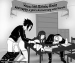  crack_pairing hyuuga_hinata monochrome naruto sex uchiha_sasuke uncensored uzumaki_naruto 