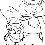  anthro bashful blush cartoon_network chest_tuft clothed clothing crossed_arms domestic_cat duo eyes_closed felid feline felis king_snugglemagne_xxv line_art lion looking_away low_res male male/male mammal mao_mao:_heroes_of_pure_heart monochrome pantherine pregnant pregnant_male sheriff_mao_mao_mao simple_background smile trashbadger tuft 