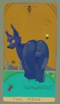  &lt;3 anthro balls bent_over biped black_nose blue_balls blue_body blue_ears blue_fur blue_hair blue_perineum butt cheek_tuft ear_tuft facial_tuft fur genitals glistening glistening_balls glistening_genitalia glistening_nose group hair hi_res male oselotti perineum presenting presenting_balls presenting_hindquarters rear_view short_hair simple_eyes solo_focus standing tuft 