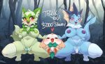  &lt;3 absurd_res anthro anus bikini bikini_bottom blue_body blush breasts catree clothing eeveelution felid feline female fur genitals green_body green_fur hi_res huge_filesize mammal nintendo nipples pok&eacute;mon pok&eacute;mon_(species) pussy smile sprigatito swimwear vaporeon video_games 