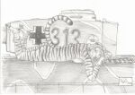  felid female heidi mammal metternich monochrome n2o pantherine solo tank tiger vehicle 