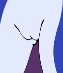  anthro avian bird butt close-up digital_drawing_(artwork) digital_media_(artwork) female flat_colors genitals hi_res pengi_nsfw penguin pengy_(pengi_nsfw) pussy simple_background sketch solo standing 