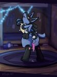 absurd_res anal anal_beads anal_penetration animal_genitalia animal_penis anthro anus bedroom bodily_fluids butt buttplug buttplug_insertion canid canine canine_penis carpet cum detailed_background dildo feral genital_fluids genitals hi_res looking_back looking_pleasured lucario male mammal nintendo paws penetration penis plug_(sex_toy) plug_insertion pok&eacute;mon pok&eacute;mon_(species) precum presenting presenting_anus presenting_hindquarters prostate_orgasm rear_view sex_toy sex_toy_insertion shaded solo video_games wood_floor zarra_(artist) 