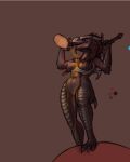  anthro areola beverage biped breasts dark_souls dragon dragonoid_(dark_souls) estus female fromsoftware genitals holding_flask holding_object holding_sword holding_weapon horn liquid melee_weapon nipples nude open_mouth pouring_onto_self pussy scales scalie simple_background solo standing sword teeth tongue tongue_out unfinished unknown_artist video_games weapon 