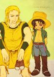  2boys barefoot black_hair blonde_hair blue_eyes blush boots cigarette cosplay costume_switch cowboy_boots cowboy_hat fusion hair_strand hat hat_removed headwear_removed hol_horse holding holding_shoes jojo_no_kimyou_na_bouken kakyoin_noriaki long_hair male_focus multiple_boys oversized_clothes purple_eyes shoes shoes_removed sneakers tianel_ent 