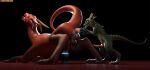  3d_(artwork) anal anal_penetration anthro crittermatic digital_media_(artwork) dragon duo feral hi_res kobold male male/male penetration portal_fleshlight 