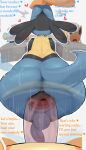  &lt;3 2022 anal anal_penetration anus balls big_butt big_penis blue_body blue_fur blush bodily_fluids butt eevee english_text fur genitals group hi_res huge_butt huge_penis lucario male male/male male_penetrated male_penetrating male_penetrating_male nintendo penetration penis penis_size_difference pok&eacute;mon pok&eacute;mon_(species) shinx sweat syuro text translated video_games 