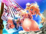  1girl areolae artist_request bb blonde_hair blue_eyes breast_expansion breasts erect_nipples erena_motoshiro game_cg gigantic_breasts hanging_breasts honjou_erena huge_breasts lactation large_breasts large_nipples long_hair magical_girl mahou_shoujo_erena nipples potekoro slime tentacle twintails valkyria_(studio) 