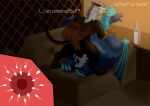  ailaiweiyala auroth_the_winter_wyvern avian dota dragon duo female feral gryphon impregnation male male/female mythological_avian mythology video_games wyvern 