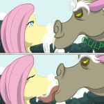  bodily_fluids cum cum_in_mouth cum_inside discord_(mlp) drinking drinking_cum equid equine female fluttershy_(mlp) friendship_is_magic genital_fluids hasbro hi_res horse licking male male/female mammal my_little_pony pony swallowing tongue tongue_out 