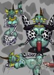  animal_humanoid anthro arachnid arachnid_humanoid arthropod arthropod_humanoid balls barefoot black_body black_fur bodily_fluids breasts cow_outfit cowbell cross-eyed cum cum_inflation cum_inside cumshot don&#039;t_starve duo ejaculation feet female fish fish_humanoid full_nelson fur genital_fluids genitals hi_res horn humanoid impregnation inflation klei_entertainment male male/female marine marine_humanoid penetration penis solo spider_humanoid sweat vaginal vaginal_penetration video_games webber wurt wurt_(don&#039;t_starve) yellow_sclera 